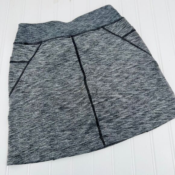 Athleta Skort Womans XXS Small Excursion Active Heather Grey Athletic Mini - Picture 1 of 7
